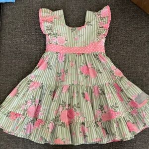 Eleanor rose floral dress